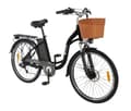 Miniatyrbild 1 av 8: DYU C6 Urban elcykel - 26" hjul 36v 12.5Ah batteri upp till 70 km max räckvidd stadselcykel