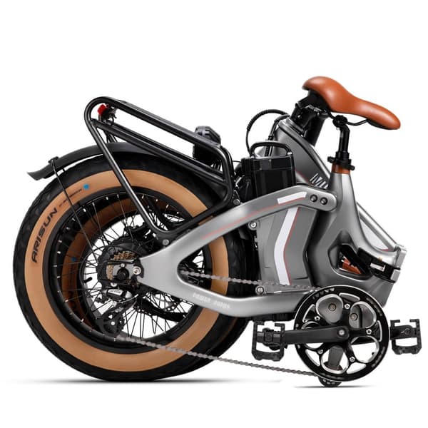 MIHOGO One hopfällbar elcykel, 750W motor, 45 km/h, 28,8 Ah batteri, 7 hastigheter, momentsensor