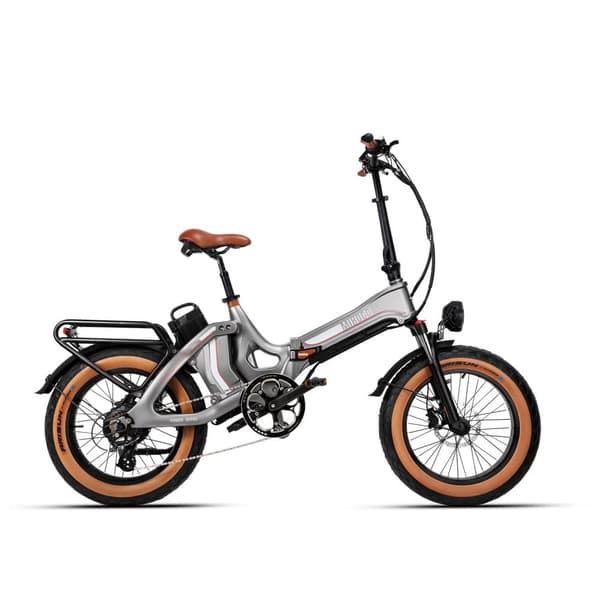 MIHOGO One hopfällbar elcykel, 750W motor, 45 km/h, 28,8 Ah batteri, 7 hastigheter, momentsensor