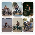 Miniatyrbild 8 av 11: MIHOGO One hopfällbar elcykel, 750W motor, 45 km/h, 28,8 Ah batteri, 7 hastigheter, momentsensor