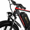 Miniatyrbillede 3 af 11: DUOTTS S26 elektrisk cykel mountainbike med 750W * 2 dobbelte motorer, 20AH Samsung batteri giver rækkevidde 60-120 km elektrisk cykel