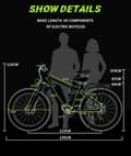 Miniatyrbillede 11 af 11: DUOTTS S26 elektrisk cykel mountainbike med 750W * 2 dobbelte motorer, 20AH Samsung batteri giver rækkevidde 60-120 km elektrisk cykel