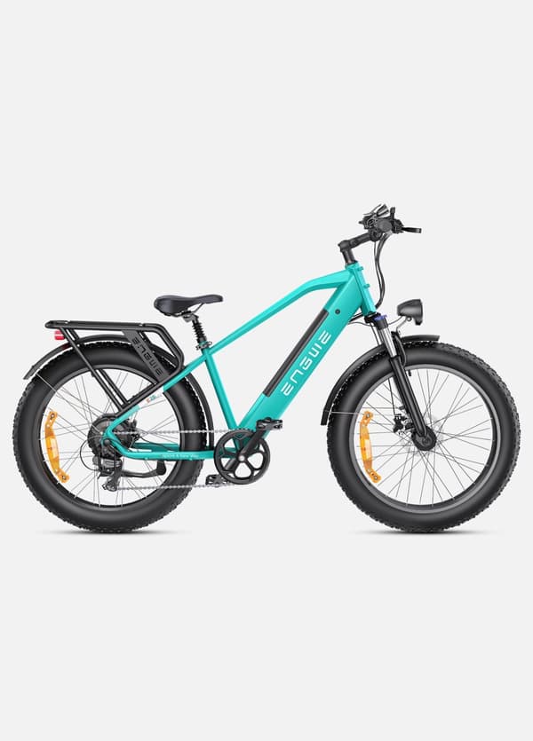 ENGWE E26 ST 1000W elcykel til voksne, 26" *4.0" fedtdæk elcykel med 48V 16Ah aftageligt lithium-ion-batteri, rækkevidde 87miles