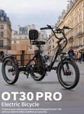 Pikkukuva 2 / 11: Onesport OT30PRO sähköpyörä: 500 W moottori, 48 V 18 AH akku, 80-90 km toimintasäde, vääntömomenttianturi, hydrauliset jarrut, peruutusvaihde