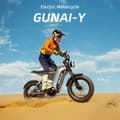 Pikkukuva 10 / 11: GUNAI Y aikuisten Sähköpyörä 48V18 AH Kaikki Maasto Maastopyörä 1000W Moottori, 20 Tuuman Paksu Rengas Vuoristo Sähköinen off-road Ajoneuvo