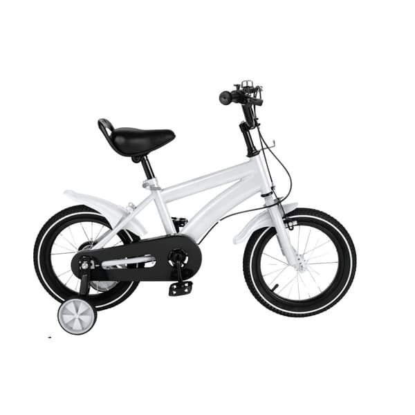 14 tum barncykel, Robust konstruktion, Justerbara funktioner,14 tum