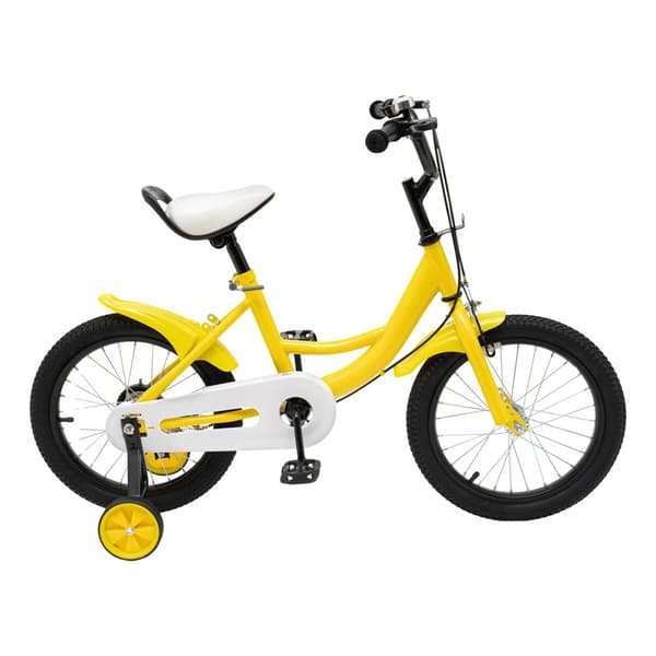 Børnecykel, Letvægtsdesign, Justerbar Højde,Gul