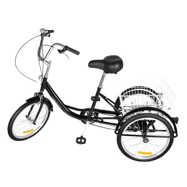 Ulkotrike, 20-tuumainen rengas, säädettävä istuinkorkeus,musta