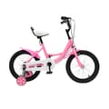 Miniatyrbild 1 av 2: Barncykel, Justerbar Sits Höjd, Lättviktsdesign,Rosa