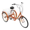 Miniatyrbillede 1 af 2: Voksen Tricycle, 24-tommer Hjuldiameter, Hastighedssystem,Gul