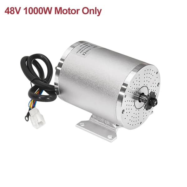 Elektrisk børsteløs motor, 3000W effekt, 72V spænding,48V 1000W Motor Kun