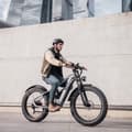 Miniatyrbillede 4 af 8: Elektrisk mountainbike RZOGUWEX S7, 48V 25AH batteri, 1000W motor, 26" tykke dæk, grå