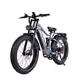 Miniatyrbillede 1 af 8: Elektrisk mountainbike RZOGUWEX S7, 48V 25AH batteri, 1000W motor, 26" tykke dæk, grå