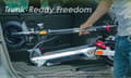 Miniatyrbild 7 av 11: Kukirin M4 Max elscooter, 800W borstlös motor, 45 km/h, 18Ah batteri upp till 64 km, ljus silverdesign!