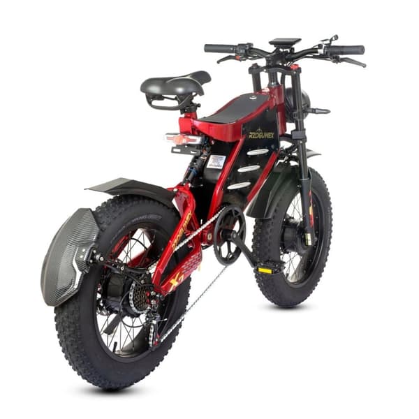 Elcykel RZOGUWEX X7, 20 tommer 160NM dobbeltmotor, 48V 30AH batteri, offroad