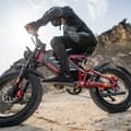 Miniatyrbillede 8 af 10: Elcykel RZOGUWEX X7, 20 tommer 160NM dobbeltmotor, 48V 30AH batteri, offroad