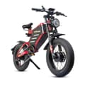 Miniatyrbillede 2 af 10: Elcykel RZOGUWEX X7, 20 tommer 160NM dobbeltmotor, 48V 30AH batteri, offroad