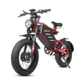 Miniatyrbillede 1 af 10: Elcykel RZOGUWEX X7, 20 tommer 160NM dobbeltmotor, 48V 30AH batteri, offroad