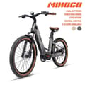 Pikkukuva 1 / 11: MIHOGO-Air Max ULTRA-LIGHT E-Bike kahdella akulla, toimintasäde enintään 194 km, paino 25 kg, sovellustuki