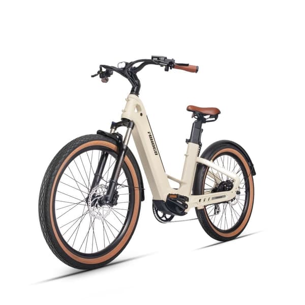 MIHOGO-Air Max 194 km lång räckvidd, momentsensorer, kolfiberram endast 3,5 kg, dubbelt batteri, smart display