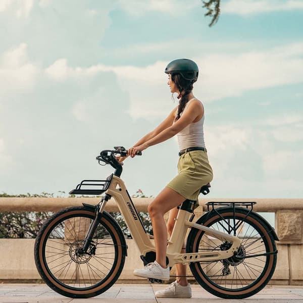 MIHOGO-Air Max 194 km lång räckvidd, momentsensorer, kolfiberram endast 3,5 kg, dubbelt batteri, smart display