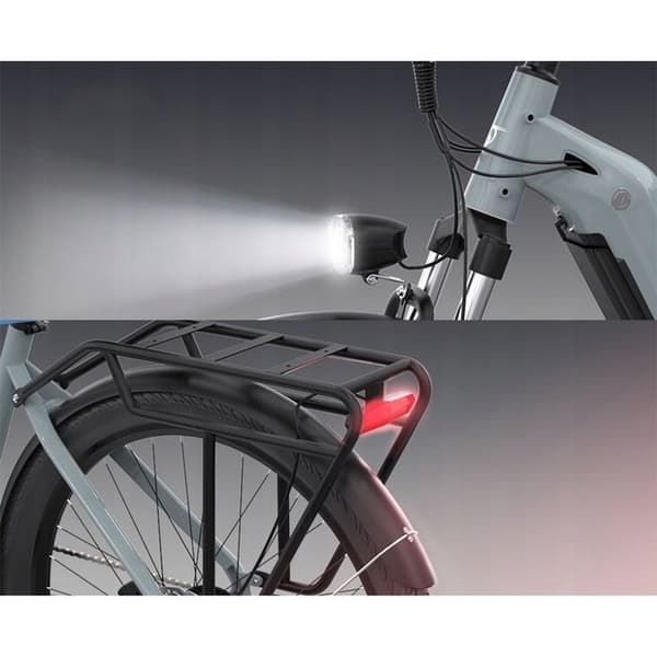 ONESPORT OT05 Elcykel 250W 36V18.2Ah 27.5" 120km +APP Praktisk för resor, parkering, Grå