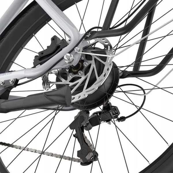 ONESPORT OT05 Elcykel 250W 36V18.2Ah 27.5" 120km +APP Praktisk för resor, parkering, Grå
