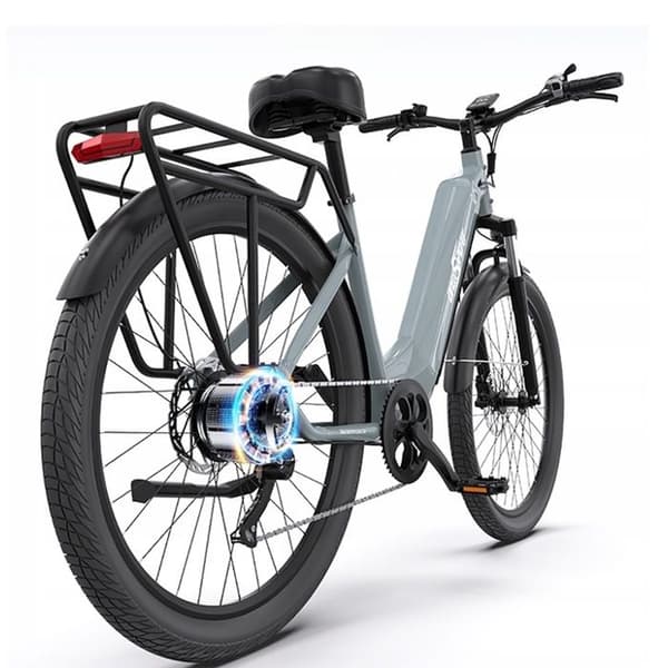 ONESPORT OT05 Elcykel 250W 36V18.2Ah 27.5" 120km +APP Praktisk för resor, parkering, Grå