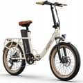 Miniatyrbild 1 av 5: 2025 ONESPORT OT16-2 Fällbar elcykel 250W 48V 17Ah 120KM 20" FR Maximalt last: 120 kg Maxhastighet: 25 km/h(10-18-25)