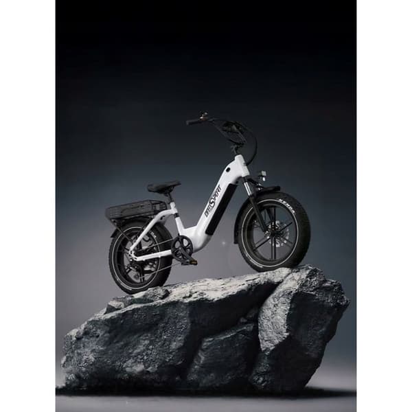 Elcykel ONESPORT OT08 500W 25KM/H 48V18A 90KM 20"*4.0 Däck Pendlarvänlig Grå