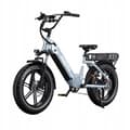 Miniatyrbild 1 av 6: Elcykel ONESPORT OT08 500W 25KM/H 48V18A 90KM 20"*4.0 Däck Pendlarvänlig Grå