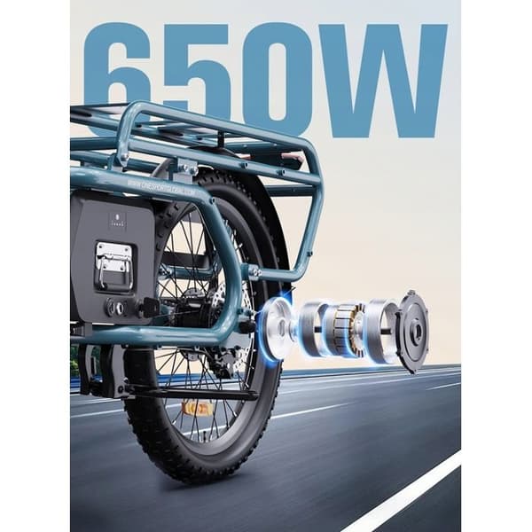 ONESPORT OT01 48V 27AH 100km 650W 25km/h Elcykel för vuxna Stort batterikapacitet