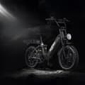 Miniatyrbild 1 av 5: ONESPORT EL CYCLE ELECTRIC OT08 pro 500W 48V18A 45KM/H 190KM 20" FAT DÄCK Lätt att transportera och parkera. Svart färg