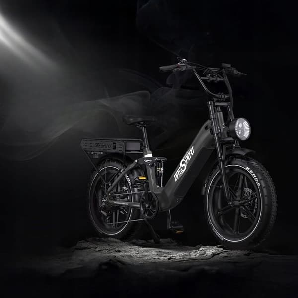 ONESPORT EL CYCLE ELECTRIC OT08 pro 500W 48V18A 45KM/H 190KM 20" FAT DÄCK Lätt att transportera och parkera. Svart färg