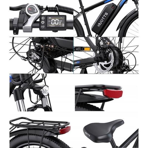 Elcykel DUOTTS C29 1000W 48V 15AH 55KM/H 29" Shimano 21 Z APP Praktisk för att resa, parkera