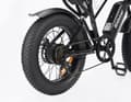 Miniatyrbild 9 av 11: Ridstar Q20 mini elcykel 1000W, 48V 15Ah batteri, 20"*4.0 fettdäck, max räckvidd 80 km, Shimano 7-växlad，stötdämpare framgaffel
