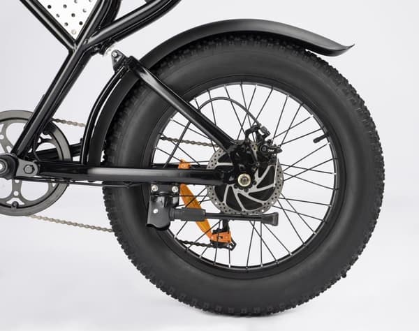 Ridstar Q20 mini elcykel 1000W, 48V 15Ah batteri, 20"*4.0 fettdäck, max räckvidd 80 km, Shimano 7-växlad,stötdämpare framgaffel