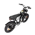 Miniatyrbild 2 av 11: Ridstar Q20 mini elcykel 1000W, 48V 15Ah batteri, 20"*4.0 fettdäck, max räckvidd 80 km, Shimano 7-växlad，stötdämpare framgaffel
