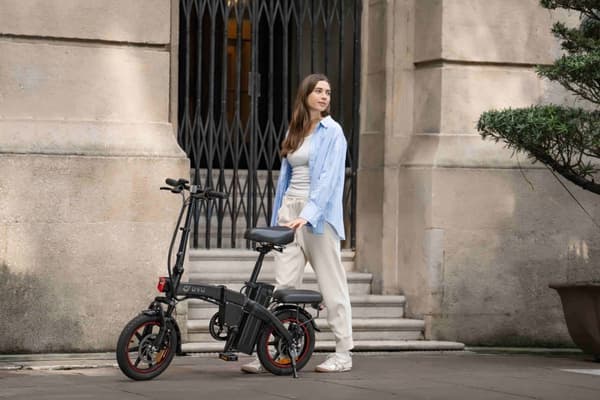 DYU A5 48V 350W Hopfällbar Elscooter | 45 km Räckvidd & Ultrakompakt Design - Idealisk Elcykel för Stadspendling