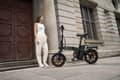 Miniatyrbild 4 av 11: DYU A5 48V 350W Hopfällbar Elscooter | 45 km Räckvidd & Ultrakompakt Design - Idealisk Elcykel för Stadspendling