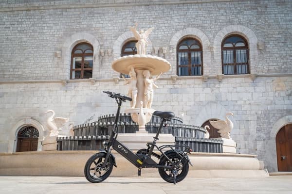 DYU C3 Slim-Fold elektrisk scooter | 45 km rækkevidde og 20,3 kg letvægtsdesign - 350W motor til by-e-cykelpendling