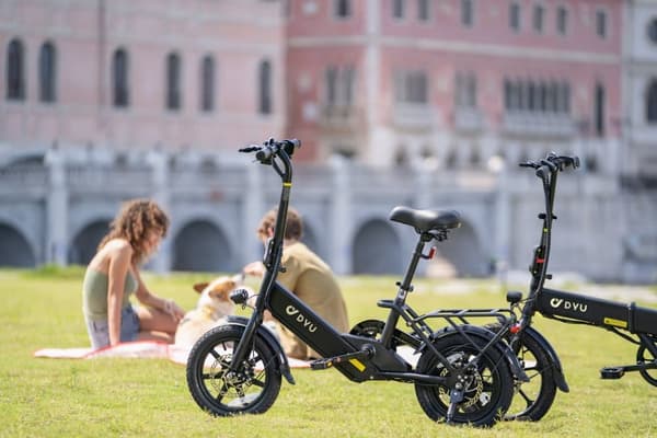 DYU C3 Slim-Fold elektrisk scooter | 45 km rækkevidde og 20,3 kg letvægtsdesign - 350W motor til by-e-cykelpendling
