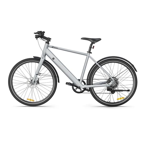 DYU Stroller 1 Lätt Elcykel för Stad | 67 km Räckvidd & 19,5 kg Design - 250W Pendlar-Elcykel med Hydrauliska Skivbromsar