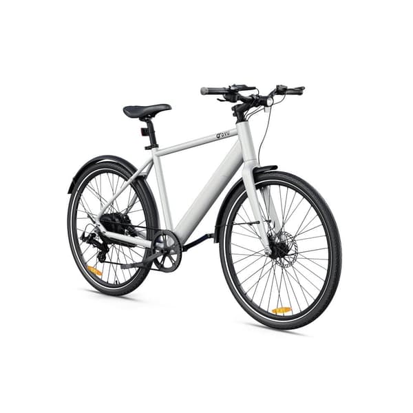 DYU Stroller 1 Lätt Elcykel för Stad | 67 km Räckvidd & 19,5 kg Design - 250W Pendlar-Elcykel med Hydrauliska Skivbromsar