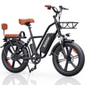 Miniatyrbillede 2 af 11: Elcykel RIDSTAR FM001, 2 sæder, 20", 1000W motor, 48V 15Ah batteri, tykke dæk