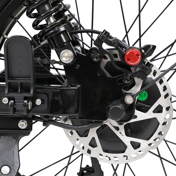 ONESPORT W66 13,5AH batteri, 100 km räckvidd, 500W motor, 25 km/h hastighet, 20*4,0 tum däck, elcykel