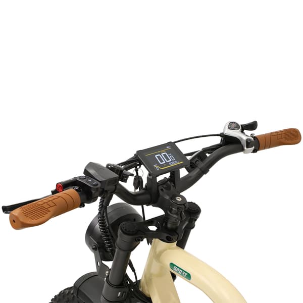 ONESPORT W66 13,5AH batteri, 100 km räckvidd, 500W motor, 25 km/h hastighet, 20*4,0 tum däck, elcykel