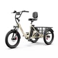 Miniatyrbillede 3 af 11: Elektrisk trehjulet cykel til last ONESPORT OT30 Pro, 500W 48V 18Ah, understøtter app