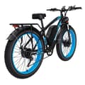 Pikkukuva 4 / 11: Sähköpyörä Vitilan H5, kaksoismoottori 2000 W, 52 V 25 Ah irrotettava akku, paksut renkaat