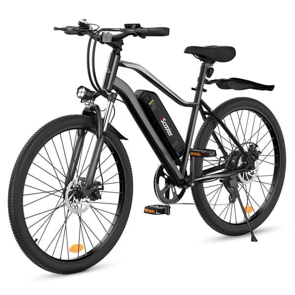iScooter EB3 City -sähköpyörä, 500 W 36 V 10,4 Ah, toimintasäde 75–100 km, musta